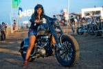 Female Bikers in India.